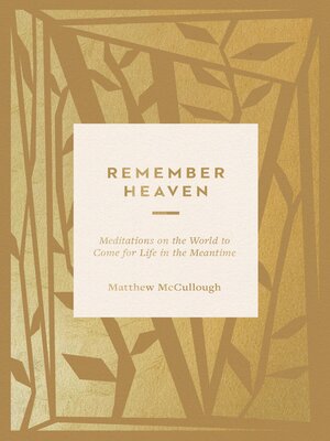 cover image of Remember Heaven